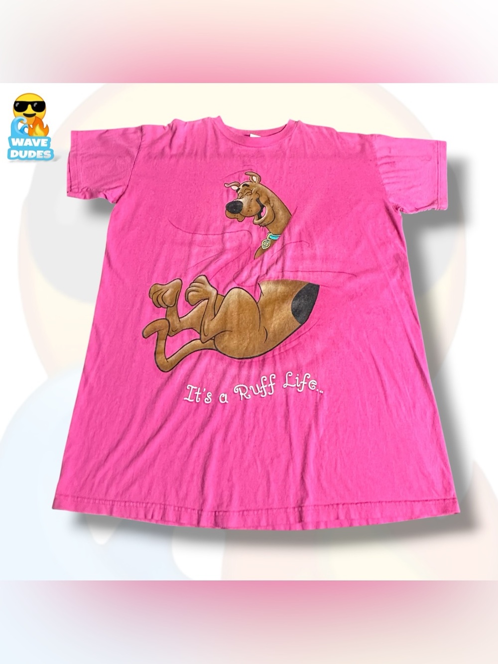 Women’s Cartoon Network 1999 Scooby-Doo “It’s A Ruff Life” Sleep Shirt